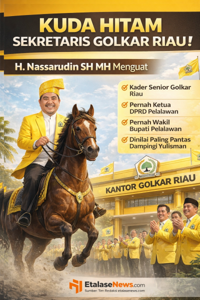 Kuda Hitam Menguat! H. Nassarudin SH MH Dinilai Paling Pantas Dampingi Yulisman Pimpin Golkar Riau