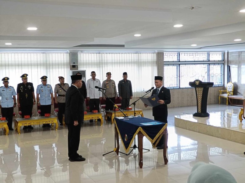 Ingot Ahmad Resmi Jabat Pj Sekda Pekanbaru, Ini Pesan Khusus Walikota