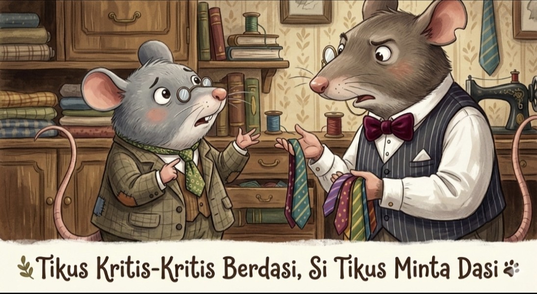 Kritis-Kritis Berdasi, Si Tikus Minta Dasi