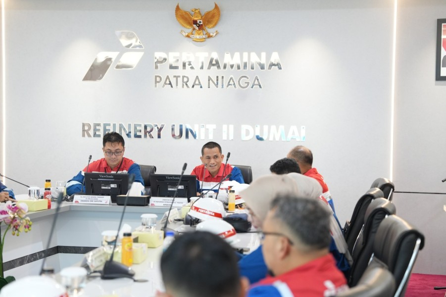 Pertamina Patra Niaga Kilang Dumai Terima Kunjungan PT Pertamina Petrochemical Trading, Perkuat Sinergi Bisnis Petrokimia Nasional