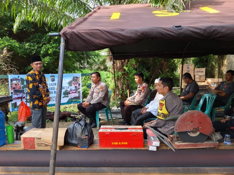 Doa Bersama Awali Pembangunan Jembatan Merah Putih Presisi Tahap II di Desa Ransang