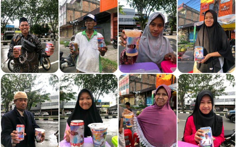 Aktivis Pendidikan Riau Bagikan Ratusan Takjil Menjelang Idul Fitri