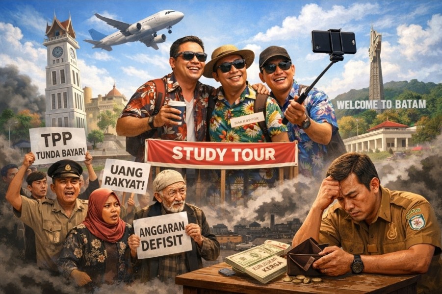 Awal Tahun 2026, DPRD Siak Asyik Kunker di Tengah Guncangan Defisit Anggaran