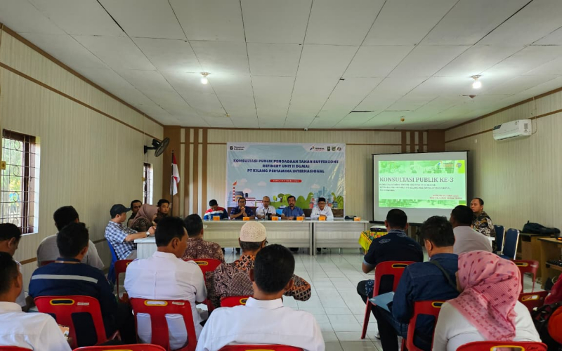 Terima Kunjungan Anggota Komisi XII DPR RI, Kilang Pertamina Dumai Tegaskan Komitmen Pelaksanaan Bufferzone