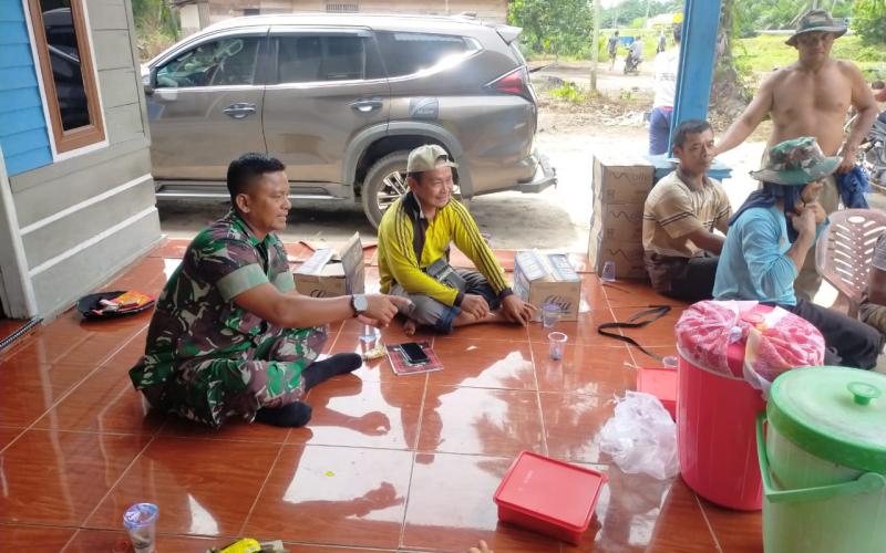 Sosialisasi dan Penguatan Binter Dilakukan oleh Babinsa Koramil 03