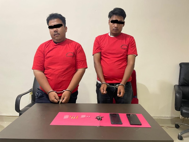 Gagalkan Transaksi Narkotika, Polres Rohul Amankan Dua Pemuda Beserta 9 Butir Pil Extacy
