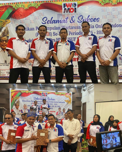 PWMOI se-Riau Periode 2025–2028 Resmi Dilantik, Meranti Siap Jadi Garda Terdepan