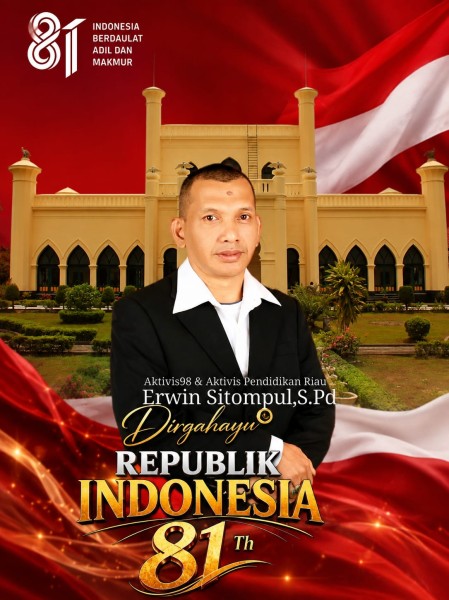 81 Tahun Indonesia Merdeka, Erwin Sitompul Berharap Presiden Prabowo Kunjungi Istana Siak