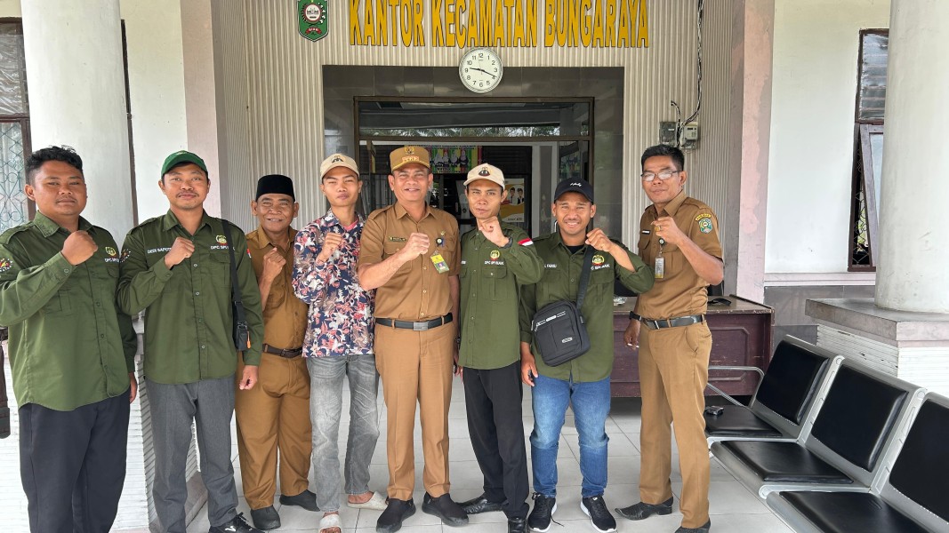 Pemuda SPI Siak Gerakkan Lahan Terlantar, Minta Restu Bupati: Dari Bungaraya Menuju Kemandirian Daerah