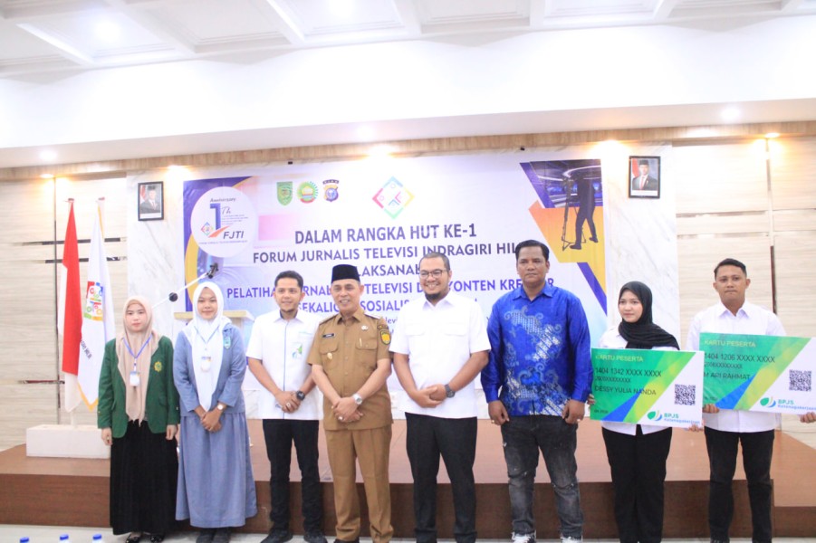 Ketua DPRD Inhil Apresiasi FJTI Gelar Pelatihan Jurnalistik dan Sosialisasi Hukum