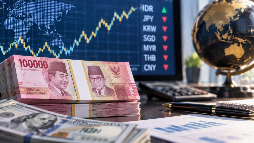 Rupiah Menguat Tipis ke Rp17.667, Respons Positif Pergantian Menkeu Terbatas