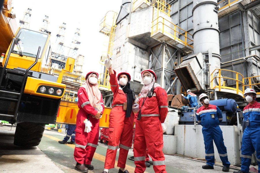 Pertamina Patra Niaga Kilang Dumai Pastikan Operasional Pasca Lebaran Aman, Senantiasa Terapkan Budaya K3