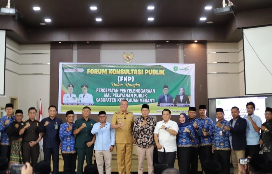 Pemkab Meranti Siapkan Mal Pelayanan Publik, Fokus Integrasi Layanan pada 2026