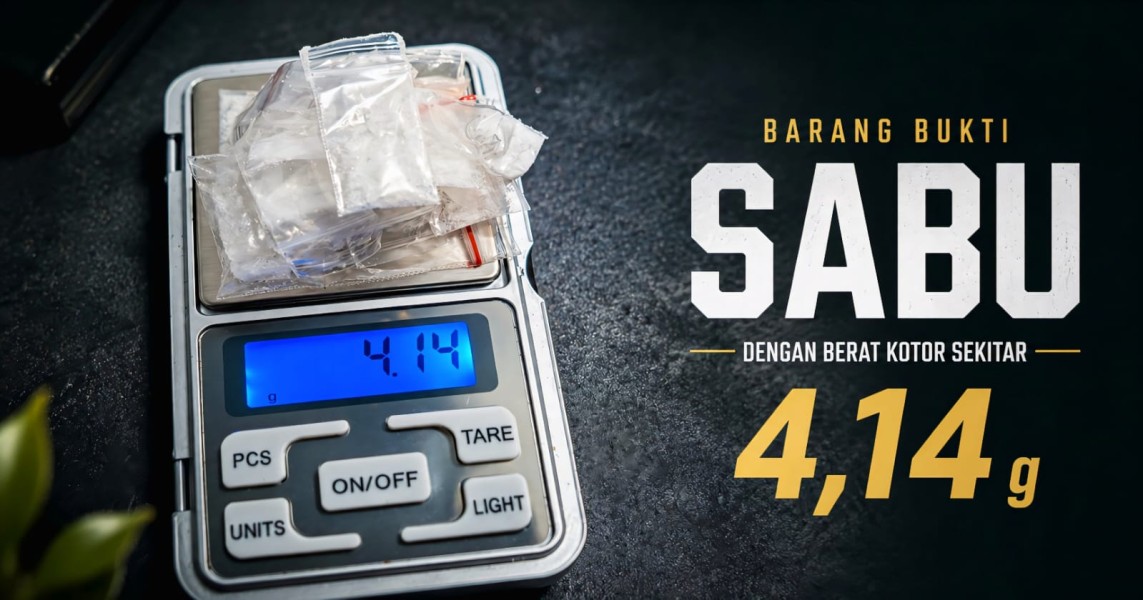 Satresnarkoba Polres Rokan Hulu Ringkus Pengedar Sabu di Ujung Batu, 12 Paket Narkotika Diamankan