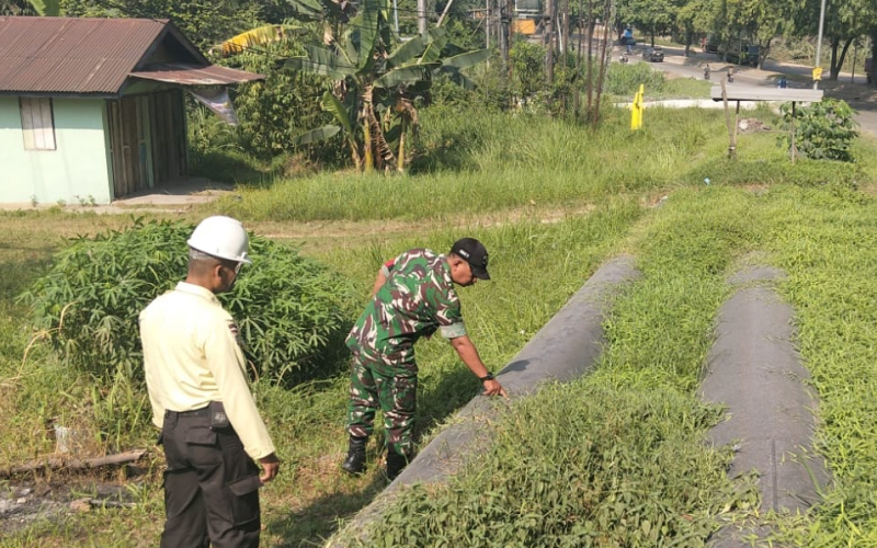 Koramil 02/Bukit Kapur dan PHR Perkuat Pengamanan Jalur Pipa Minyak Melalui Patroli Terpadu