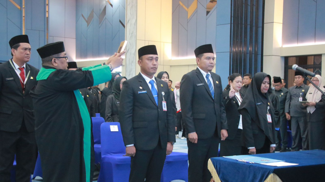 Lagi! Wali Kota Pekanbaru Lantik 21 Pejabat Eselon II dan Fungsional, Ini Nama-namanya
