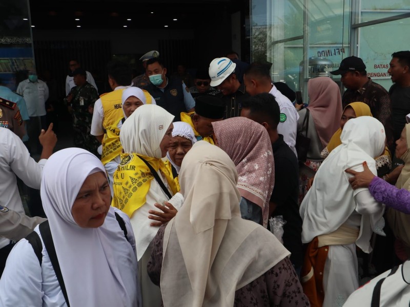 Pelindo Regional 1 Dumai Dukung Kelancaran Kepulangan Jemaah Haji Kabupaten Rokan Hilir