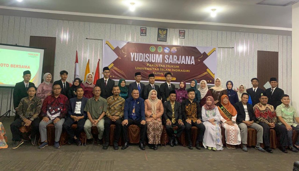 Sebanyak 82 Mahasiswa Prodi S1 Ilmu Hukum UNISI Resmi Yudisium