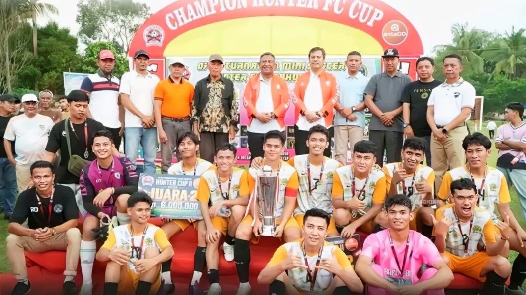 Hunter II Cup 2026 Resmi Ditutup, Bupati Anton Dorong Lahirnya Bibit Atlet Sepak Bola Berprestasi