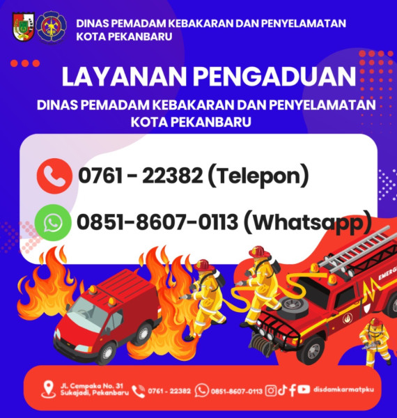 Akhir-akhir ini Marak Musibah Kebakaran, Mohon Disimpan Nomor Penting Ini!
