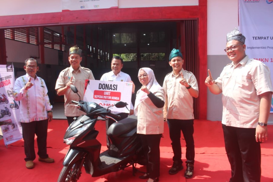 Capella Honda Dukung Pengembangan Pendidikan Vokasi di Riau