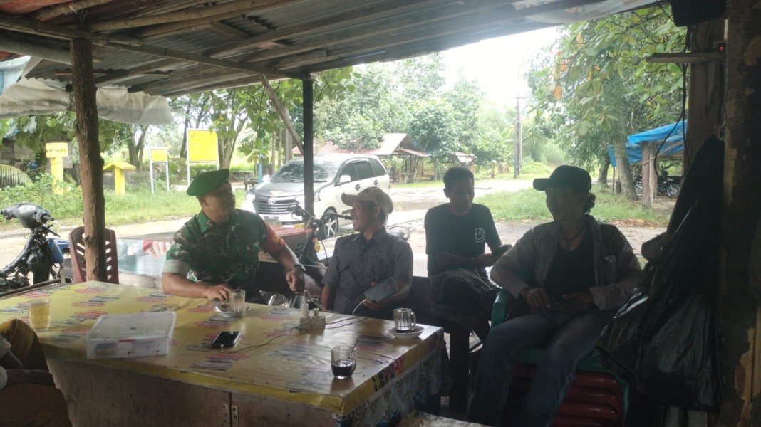 Amankan Jalur Pipa PHR, TNI Koramil 01/Dumai Gencarkan Patroli dan Sosialisasi
