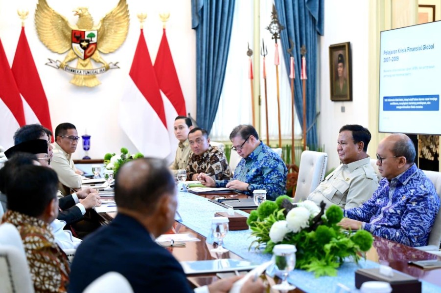 Tokoh Ekonomi Senior Bertemu Prabowo Bahas Stabilitas Keuangan Nasional