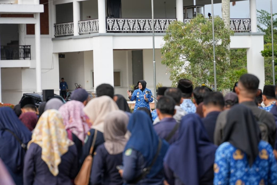 Pimpin Apel Kesadaran Nasional, Bupati Afni Ingatkan ASN, PPPK dan Honorer Soal Ini