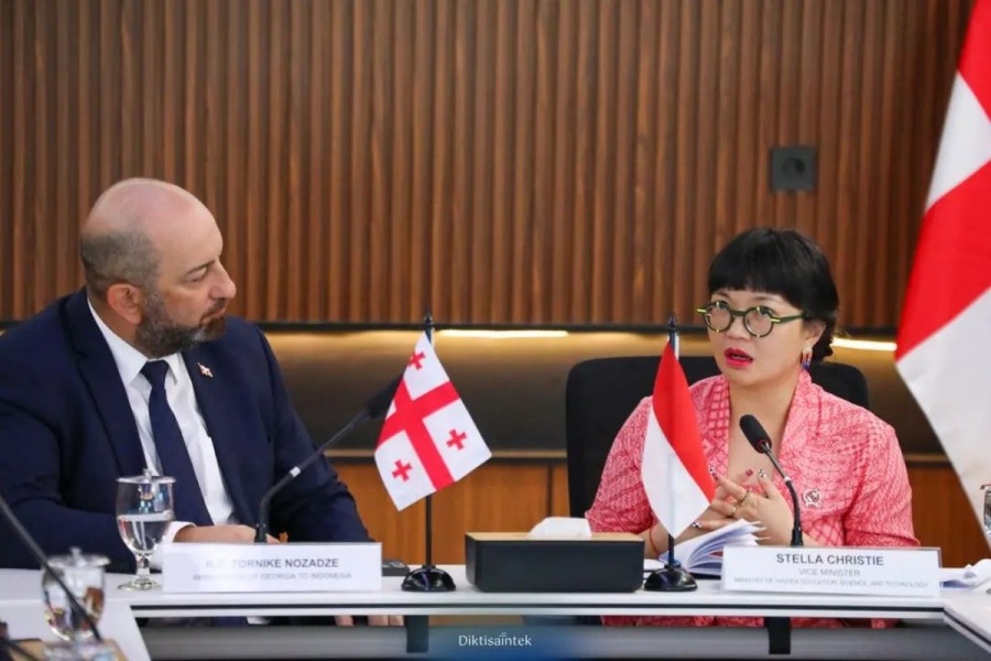 Wamendiktisaintek Dorong Penguatan Kerja Sama Pendidikan dengan Georgia