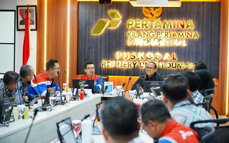 Tinjau Tata Kelola Migas untuk Perkuat Ketahanan Energi, Kilang Pertamina Dumai Terima Kunjungan BPK RI