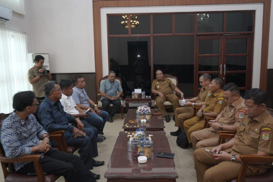 Sinergi Ekonomi dan Sosial Keagamaan: Bupati Asahan Terima Audiensi Bank Indonesia dan Organisasi Katolik