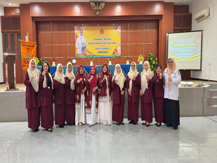 GOW Kabupaten Kampar Jalin Kerja Sama dan Tukar Program dengan GOW Kota Tangerang