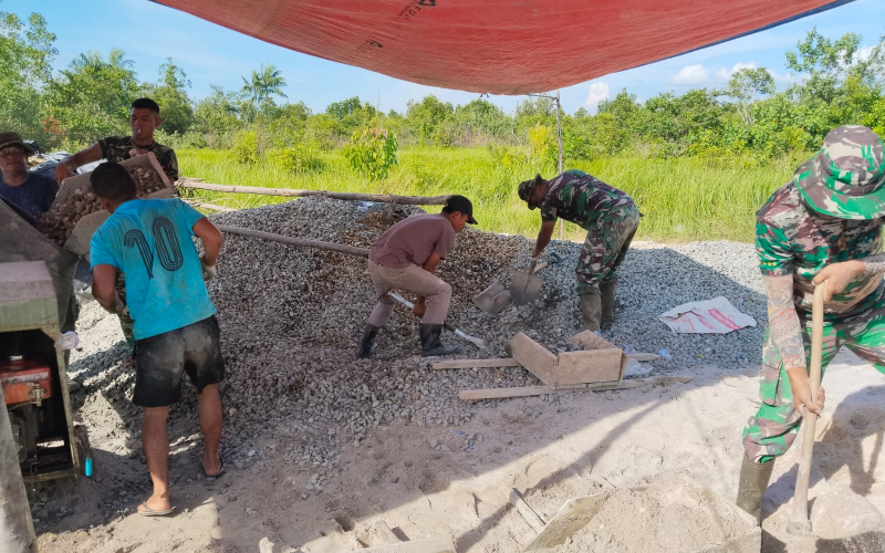 Akses Baru Warga Sungai Sembilan Segera Terwujud Lewat Jembatan Gantung Garuda
