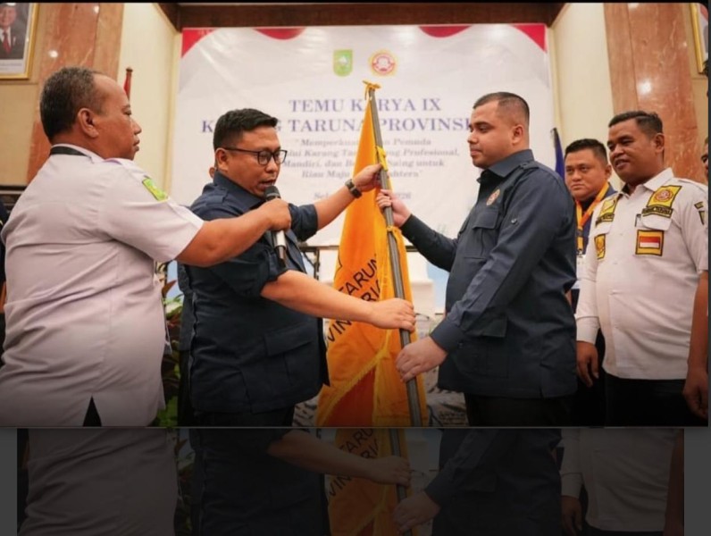 Delvi Suseno Ucapkan Selamat, M.Rahul  Pimpin Karang Taruna Provinsi Riau