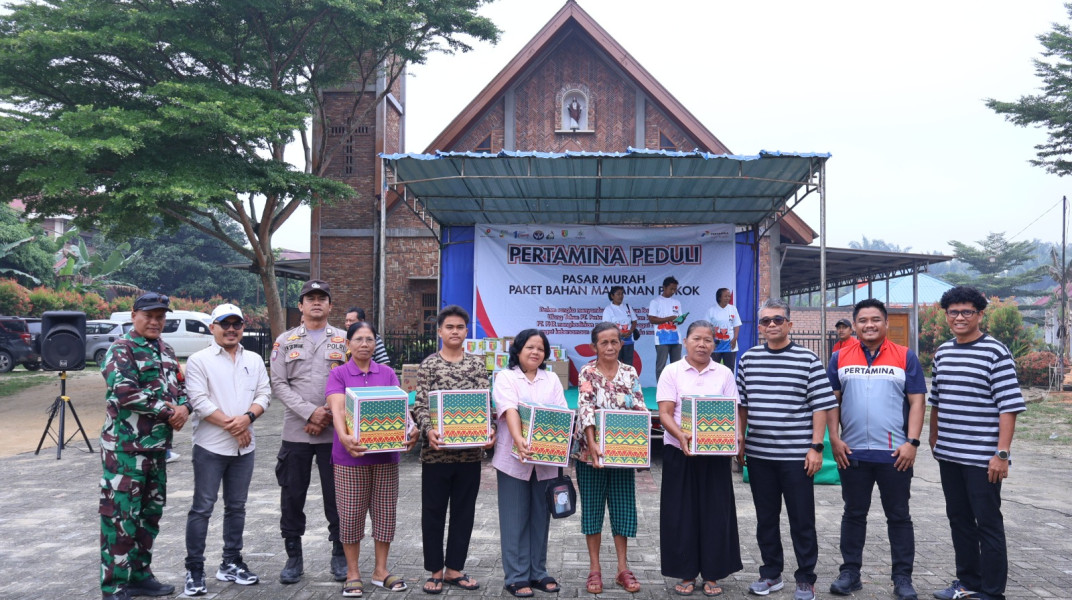 Sinergi PHR - Mitra Kerja Hadirkan Senyum Warga Lewat Pasar Murah