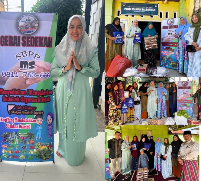 Jum’at Berkah, Empat Panti Asuhan Terima Kunjungan Rosmayanti