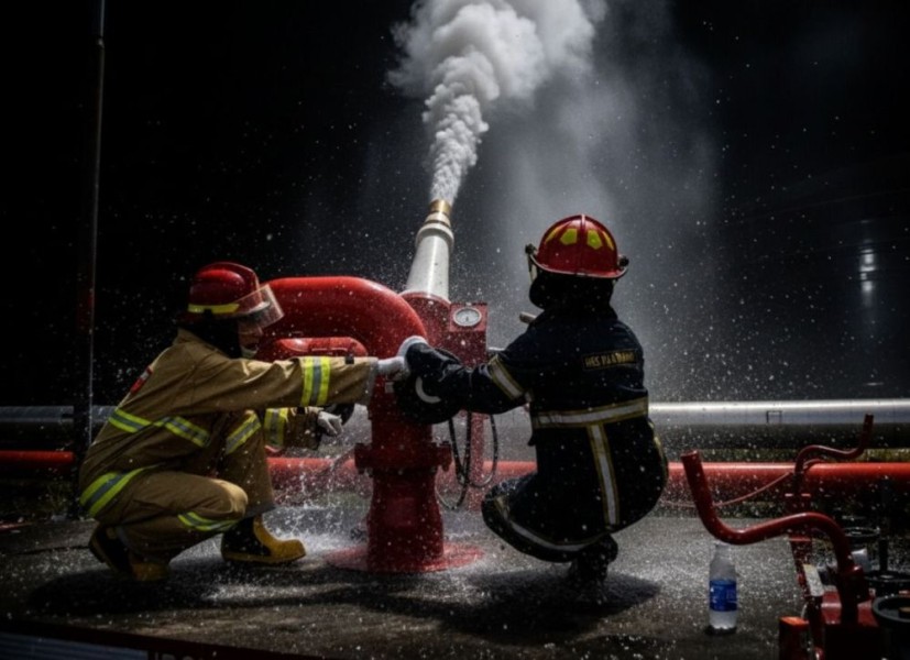 Kilang Pertamina Dumai Terbakar, Tim Pemadam Gerak Cepat Berhasil Jinakkan Api