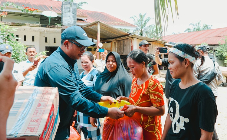 PTPN IV Regional III Bantu Pemkab Kampar Hadapi Status Siaga Hidrometeorologi