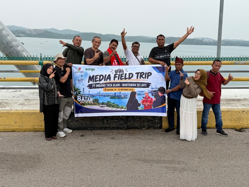 Perkuat Kemitraan Media, PT ITA Bawa Wartawan Sungai Apit Kunjungi ANTARA dan PWI Batam