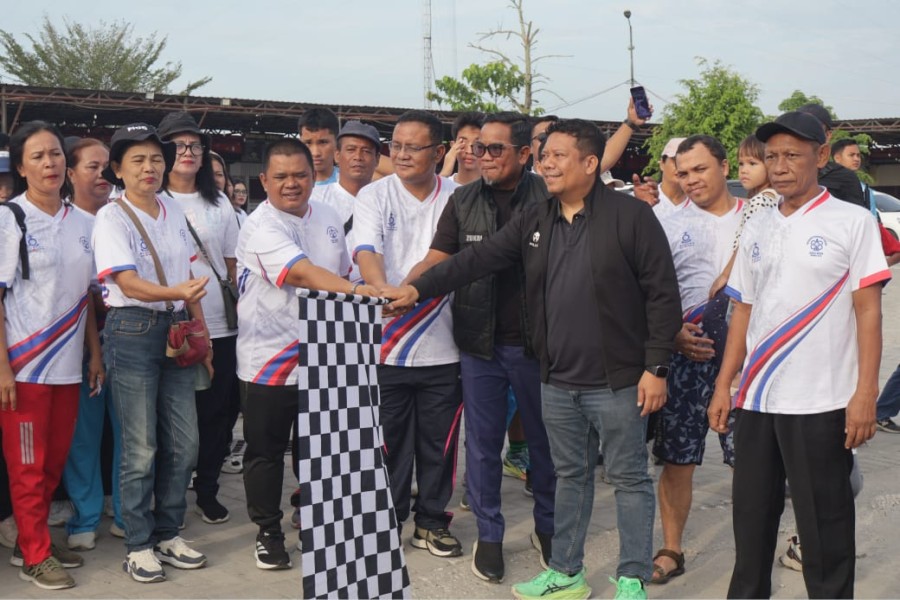 Kapolres Pelalawan Hadiri Jalan Santai HUT ke-29 HKBP Maduma, Perkuat Sinergi Jaga Kerukunan dan Kamtibmas