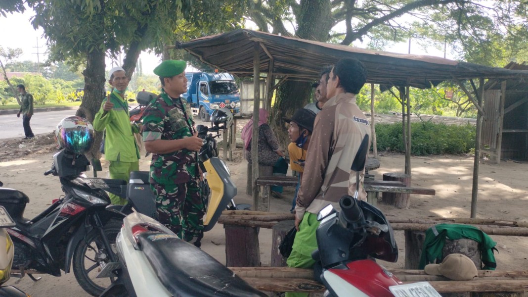Babinsa dan Security PHR Patroli Jalur Pipa Minyak, Warga Diimbau Jaga Zona Aman