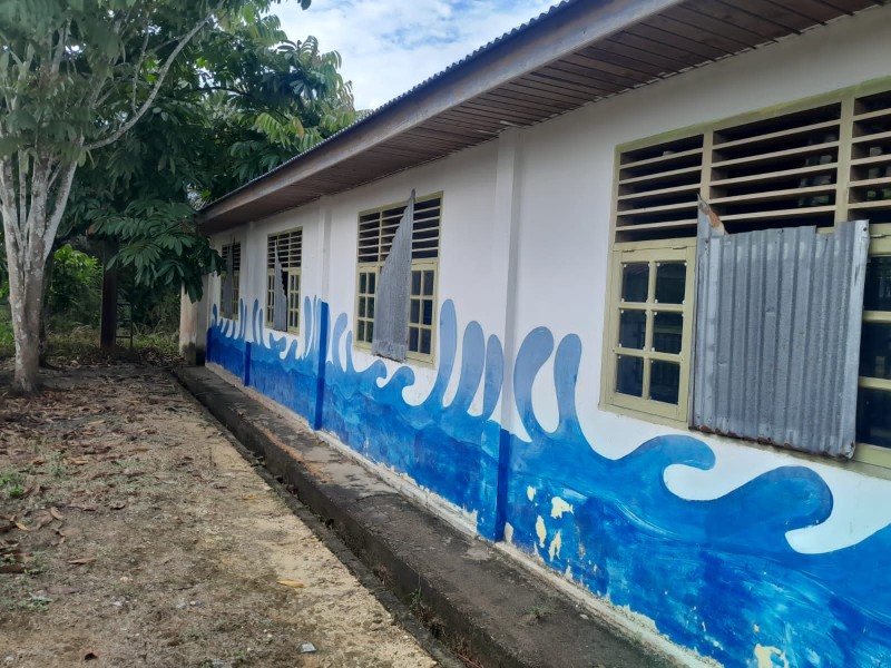 Rehab TK di Desa Bukit Meranti Diduga Penuh Kejanggalan, Pemasangan Plafon Telan Hampir Rp 50 Juta, Kades Dikonfirmasi Blokir WA Wartawan!