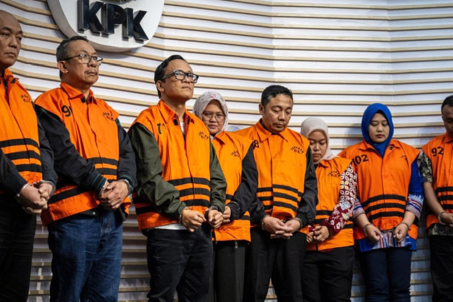 Waduh! Ternyata Salah Satu Tersangka OTT Wamenaker Noel Suami Pegawai KPK