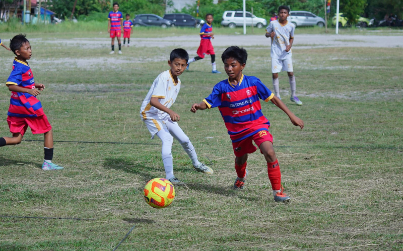 Tjitra Moergha Hidupkan Semangat Sepakbola Dumai Lewat Liga U-13