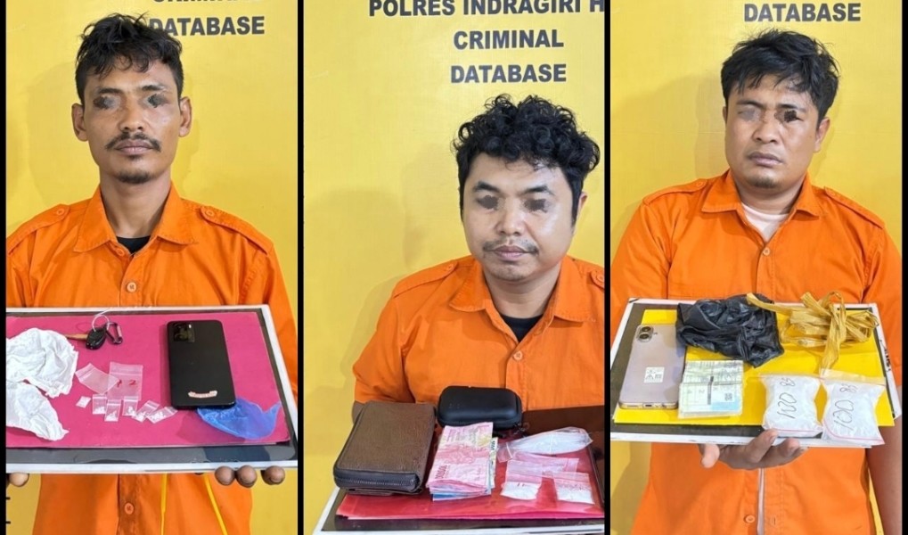 Komplotan Pengedar Sabu Dibekuk, Otaknya Pecatan Polisi Tahun 2019