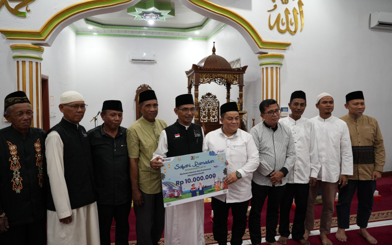 Kilang Dumai Pererat Sinergi Bersama Masyarakat Lewat Safari Ramadan 2026 di Tanjung Palas