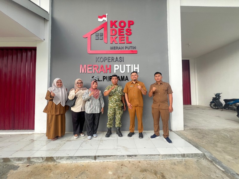 Kodim 0320/Dumai Kawal Pengembangan KDKMP Kelurahan Purnama