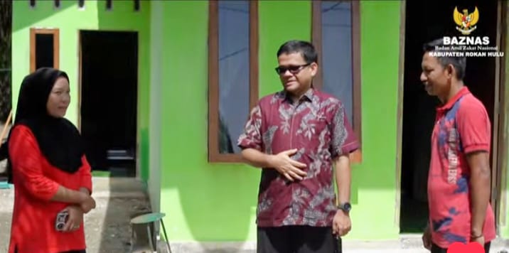 Rumah Layak Huni Untuk Bu Nurhalimah: Bukti Nyata Kepedulian BAZNAS Rokan Hulu