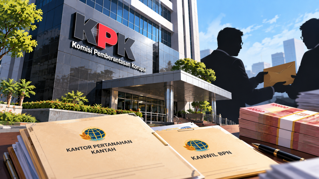 KPK Usut Dugaan Setoran Kantah Jatim ke Oknum Kanwil BPN
