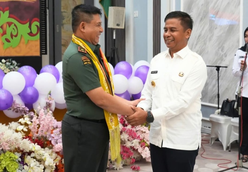 Bupati Kampar Sambut Hangat Kunjungan Danrem 031/Wira Bima